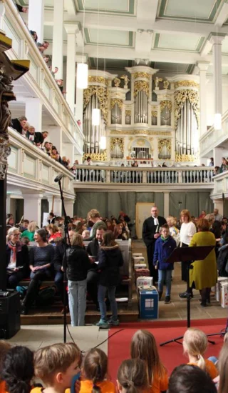 Festgottesdienst zum 30-jährigen Jubiläum der Evangelischen Grundschule Gotha in der Augustinerkirche